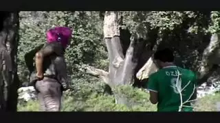 جنس شرجي خارجي مع محجبة: ممارسة إباحية في حديقة عامة