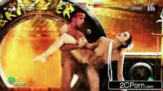 نيك خلفي صاروخي: هيمنة على مؤخرتها المستديرة في وضعية الكلب