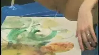 قذف بدون توقف خيال نافورة السائل المنوي